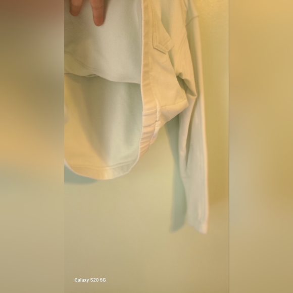 FLX cropped pull over  size Small, color cre'me de mint - Picture 13 of 15